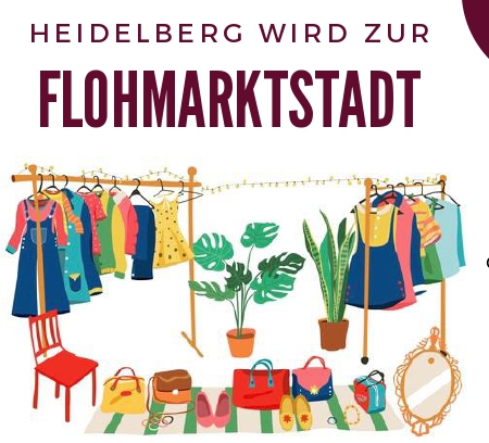 Am 17.06. wird Heidelberg zur Flohmarktstadt!